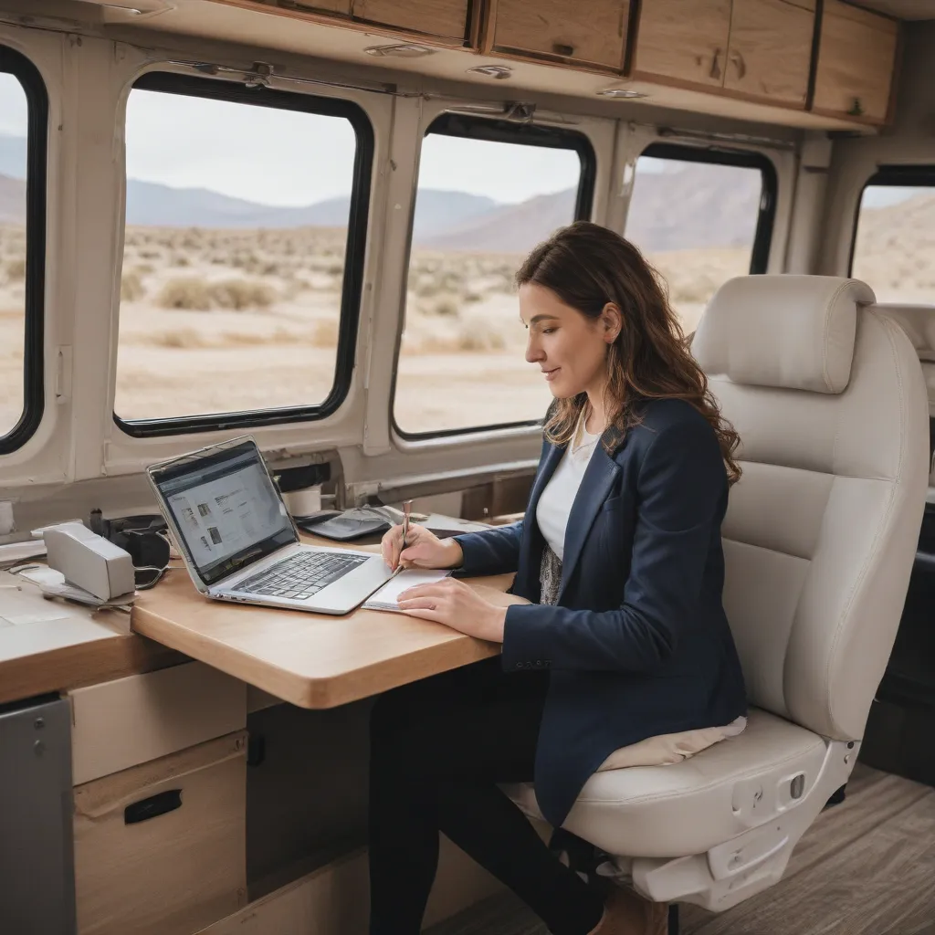 Achieving the Ultimate Mobile Office: Smart Workspaces for Your RV