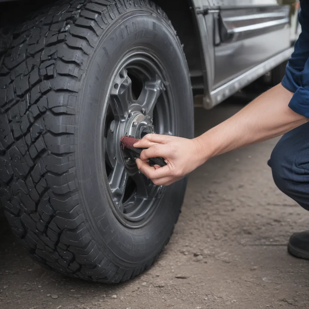 Checking RV Tires and Wheels