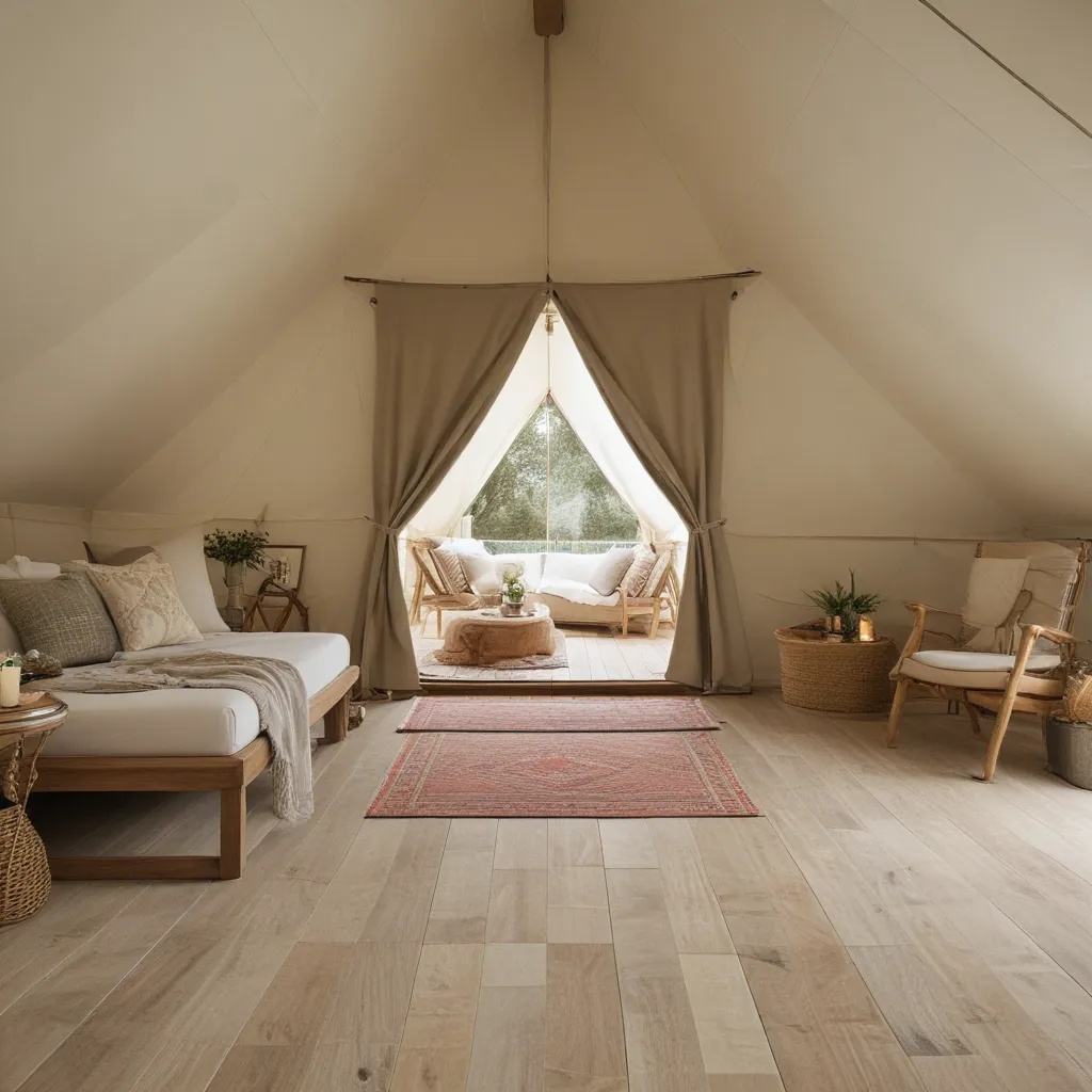 Chic Flooring And Wall Treatments For Glamping Style