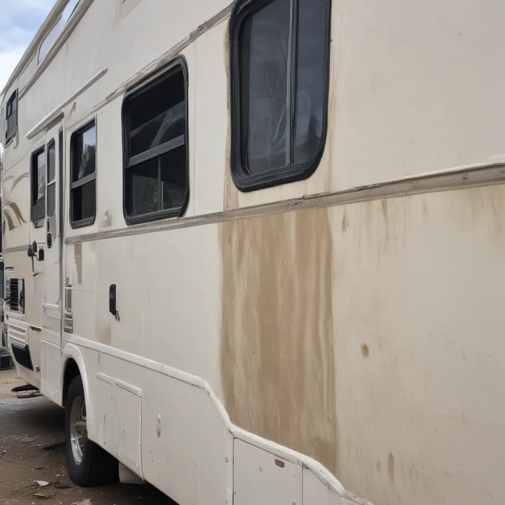 Cleaning a Dirty RV Exterior