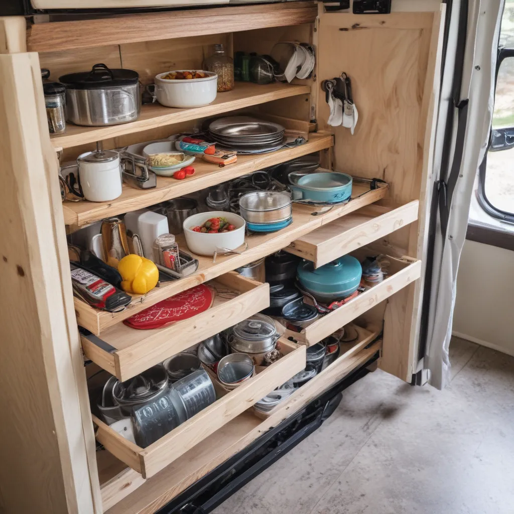 Clever Ideas for Adding Extra RV Kitchen Storage