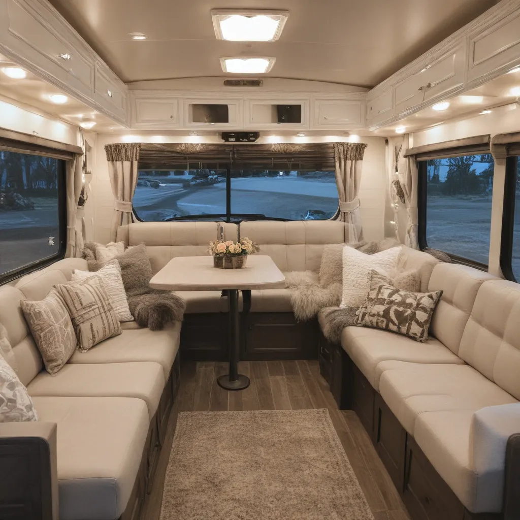 Cozy Lighting Makeovers for a Warmer RV Ambiance