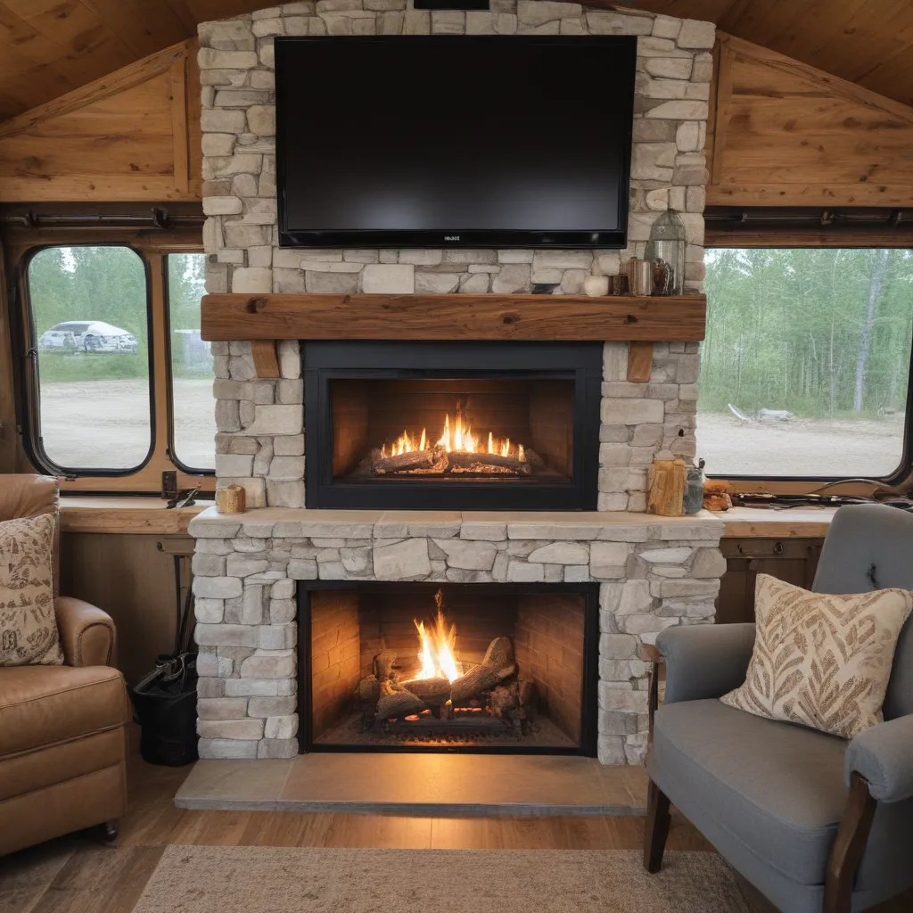 Cozy RV Fireplace Installations