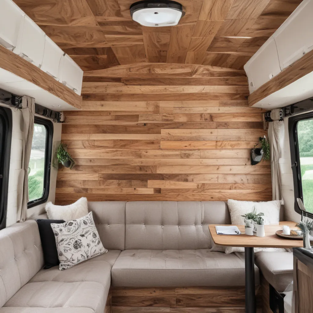 DIY Wooden Accent Walls to Add Warmth to Your RV Interior
