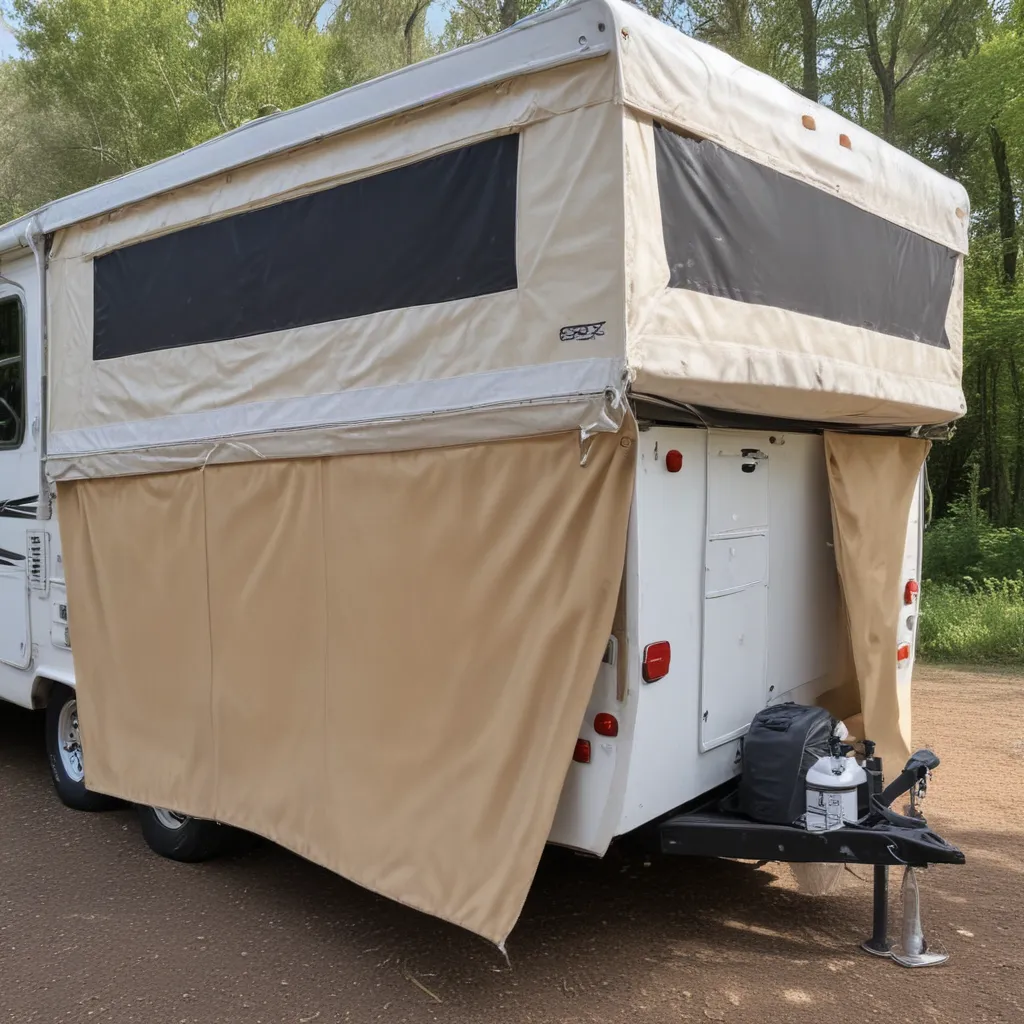 Fixing Pop-Up RV Canvas Issues