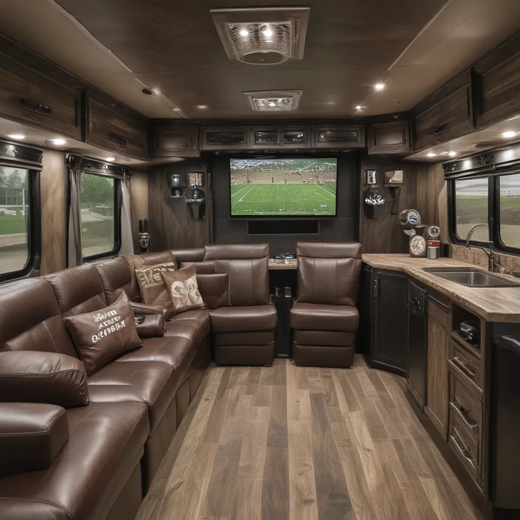 Game Day Ready: Designing the Ultimate Sports Fan RV Man Cave