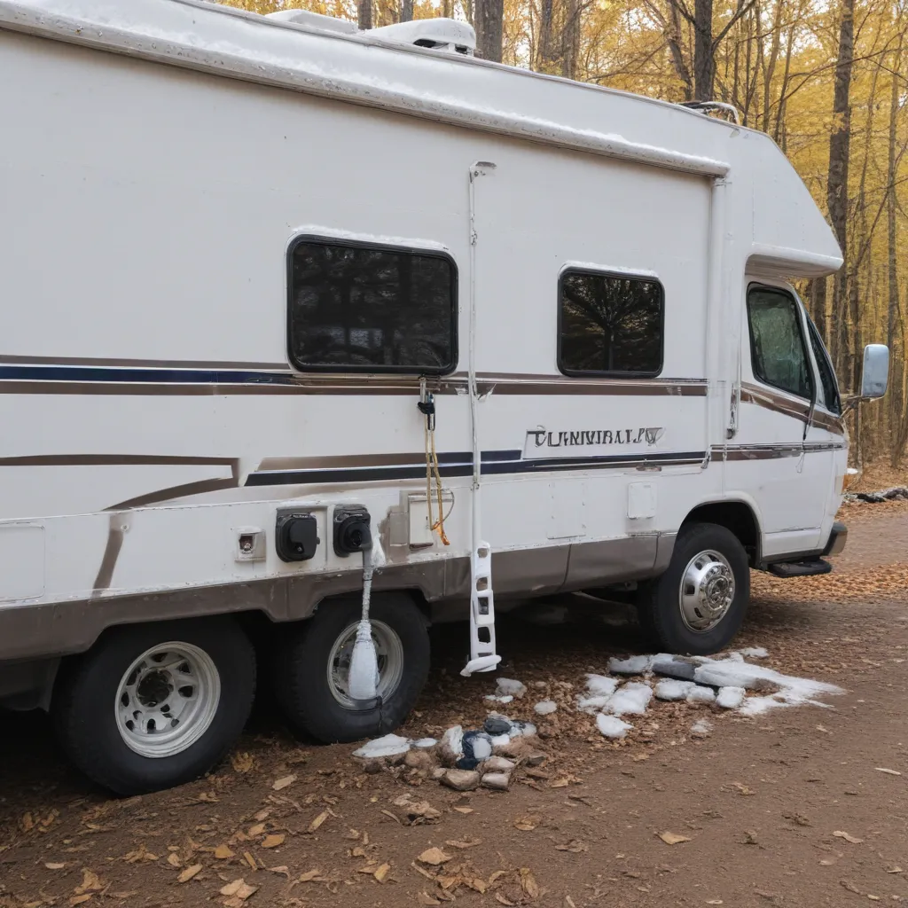 How to Winterize Your RV Plumbing System