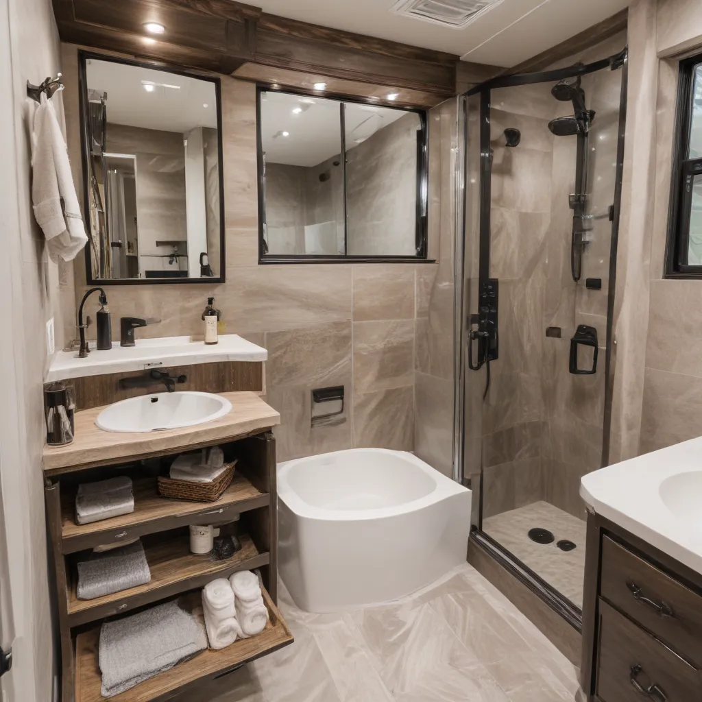 Luxurious RV Bathroom Upgrades