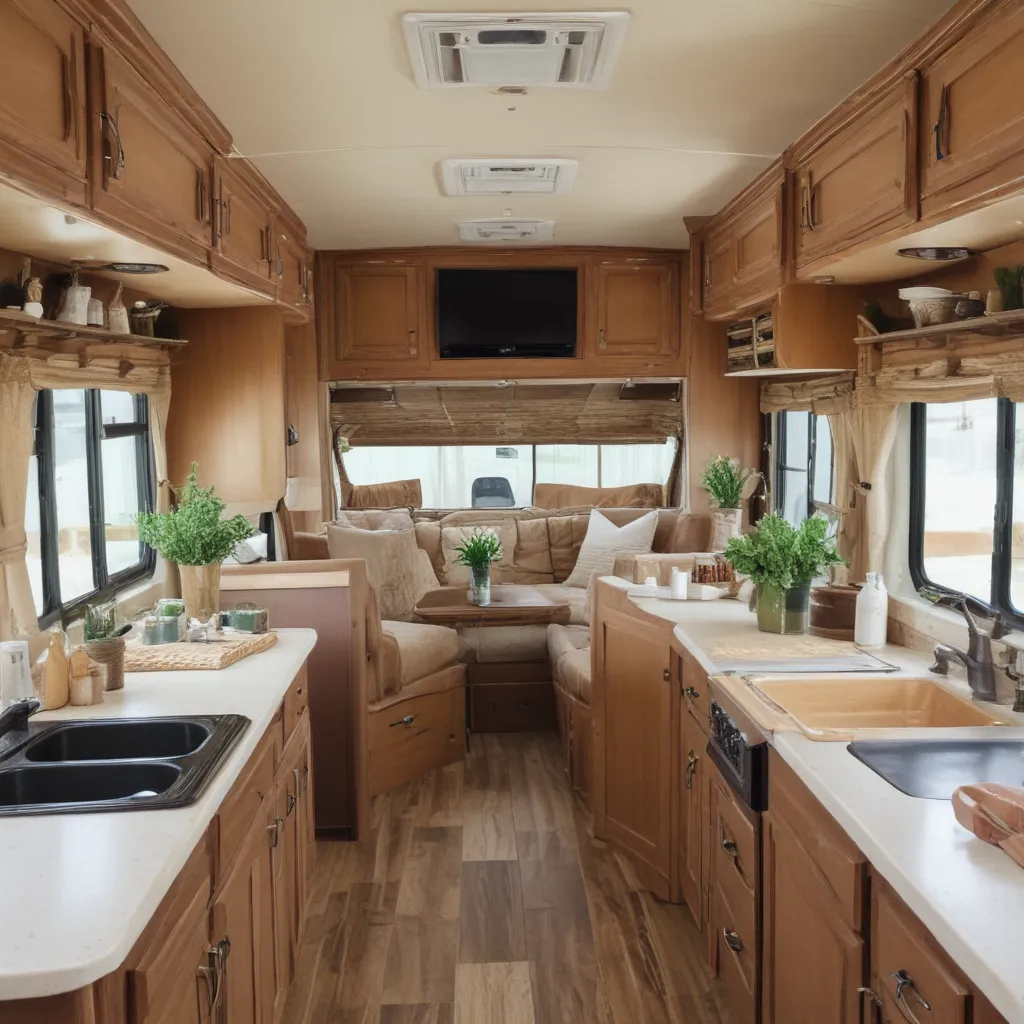Natures Palette: Earth Tone RV Makeover Ideas