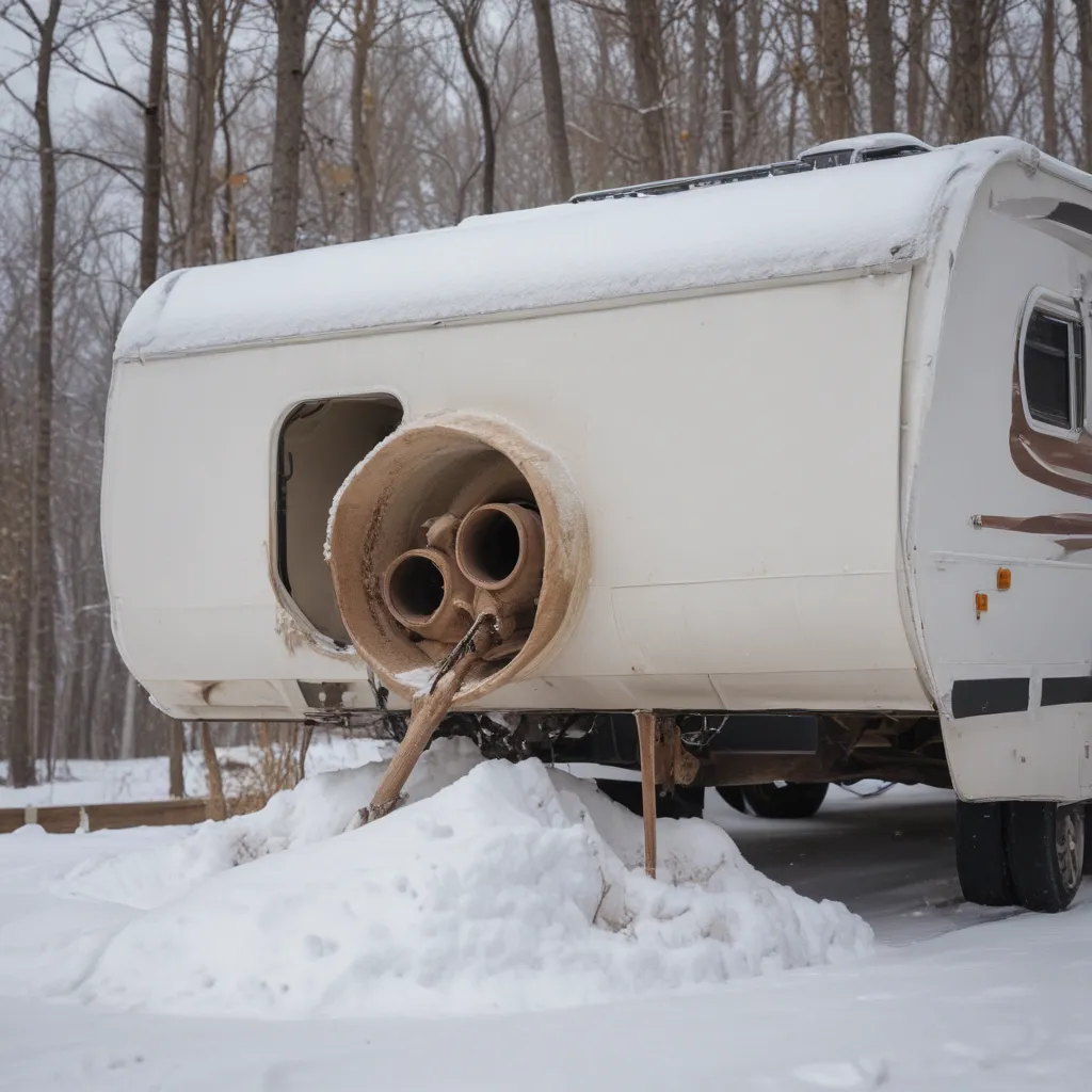 Prevent Freezing Pipes in Your RV