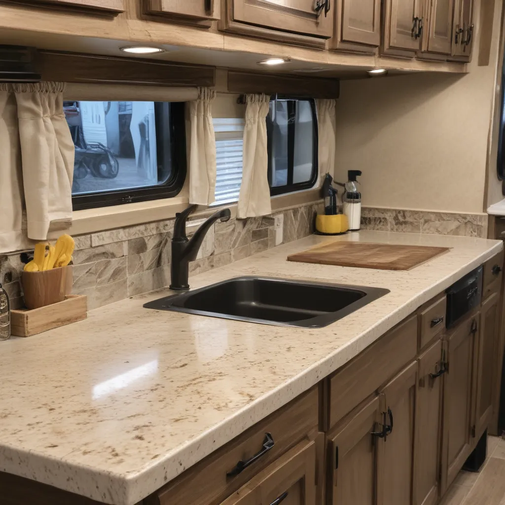 RV Countertop Customization for Added Beauty and Function