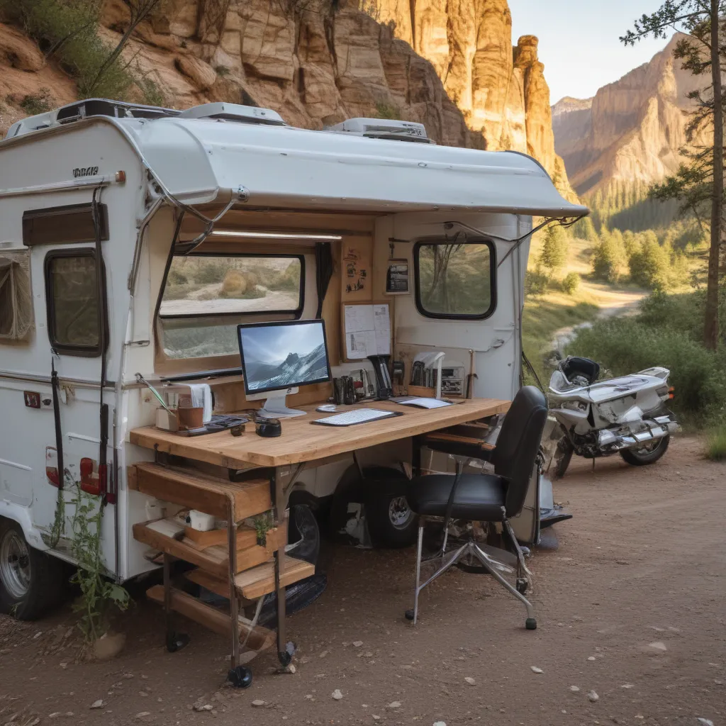 RV Office Ideas for Remote Work On the Road