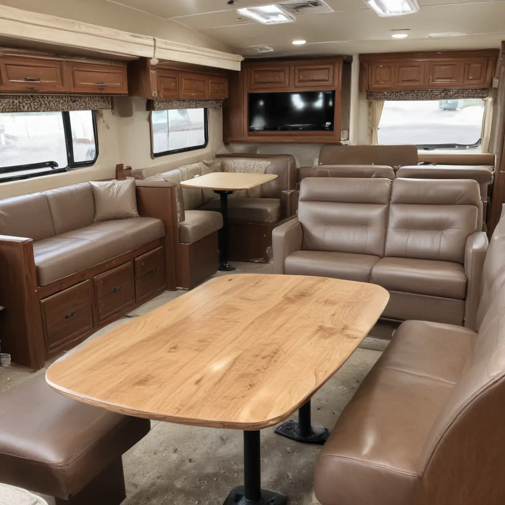 Repairing RV Furniture – Tables, Beds and Dinette Booths