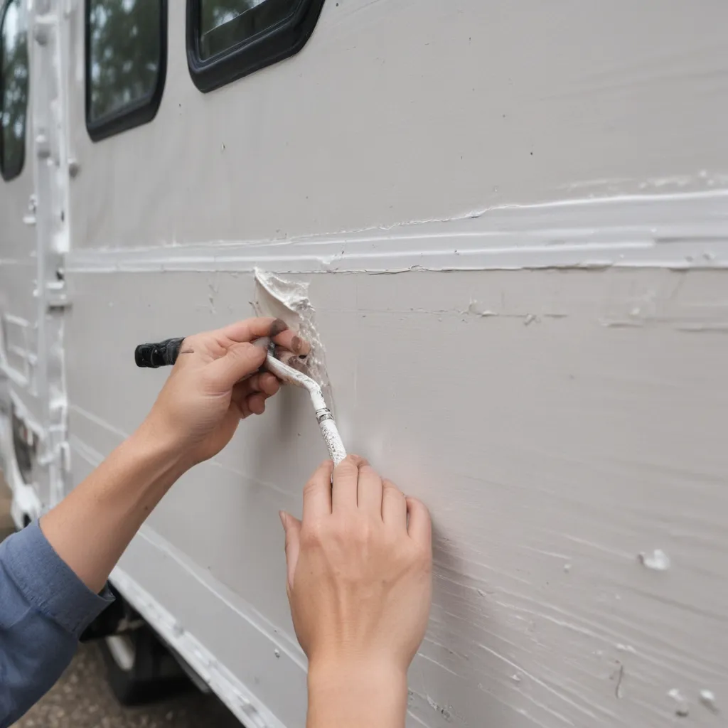 Repairing the RV Exterior: Caulking, Sealing and Painting