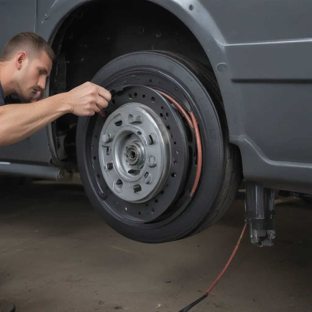 Replacing Brake Lines and Hoses in Fleet Vehicles