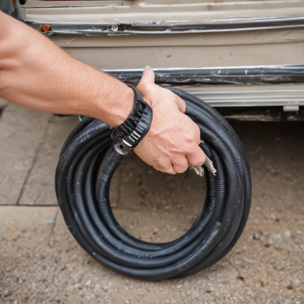 Replacing Cracked RV Hoses