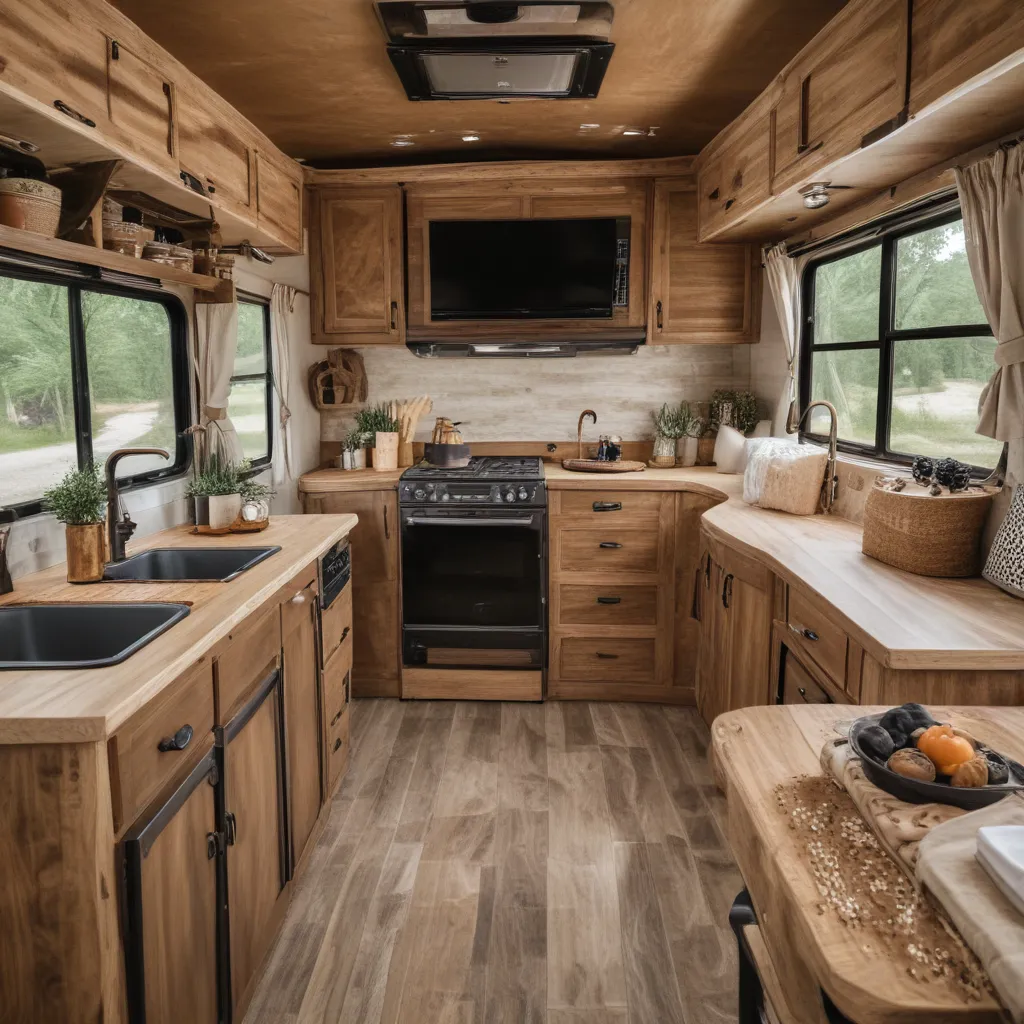 Rustic Luxe: Natural Material Upgrades for Your RV