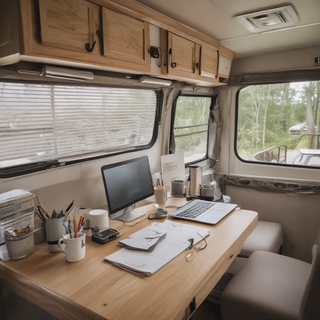 Turn Your RV into a Mobile Office Space
