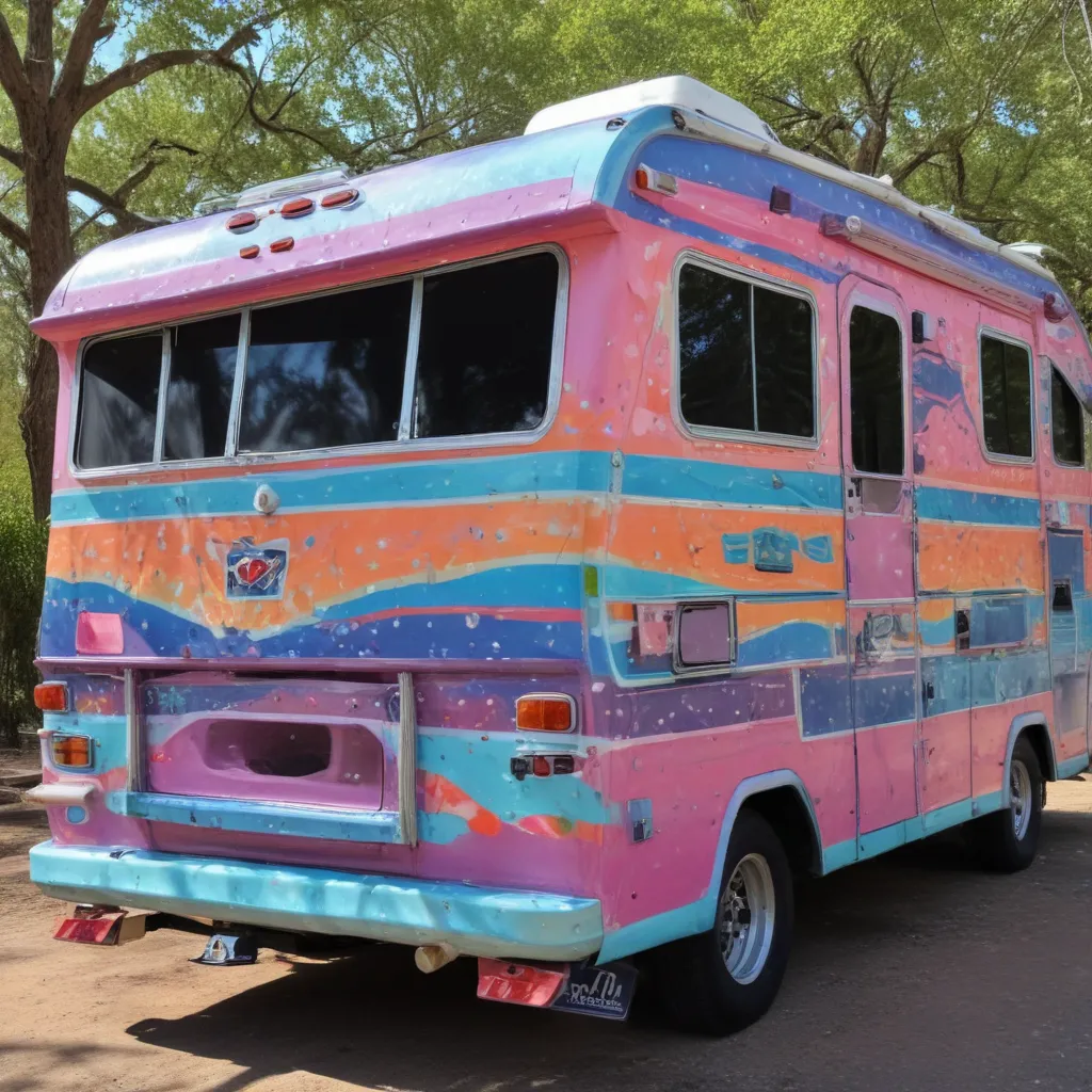 Unexpected Funky RV Paint Jobs That Stand Out