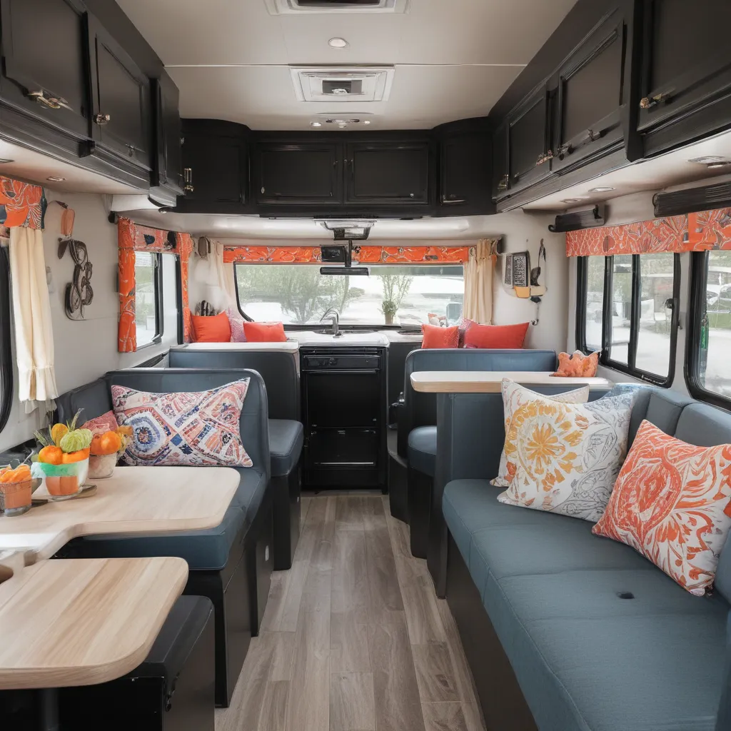 Unexpected Pops of Color: Bold RV Customization Ideas