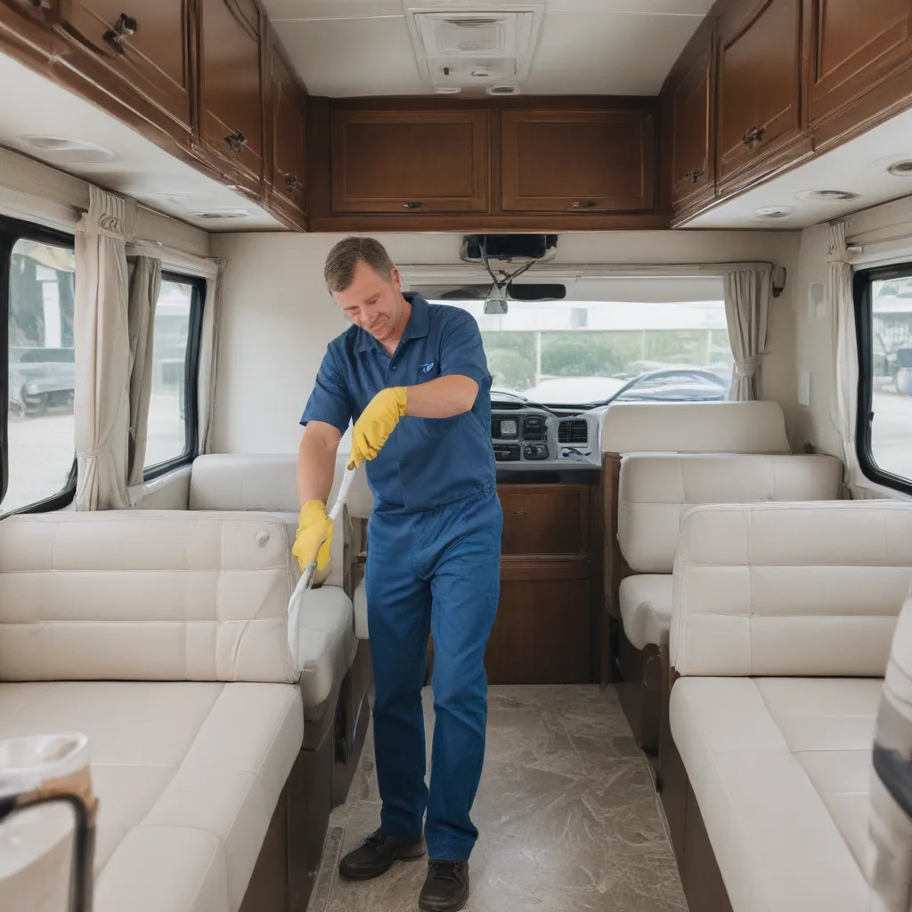 Yearly Deep Cleaning for a Fresh RV Interior