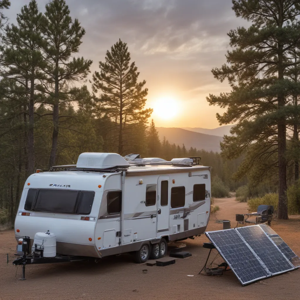 rv camping off the grid: solar, water and power solutions